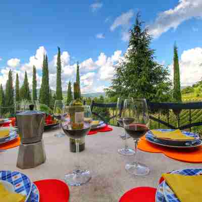 Chianti Hillside Farmhouse Dining/Meeting Rooms