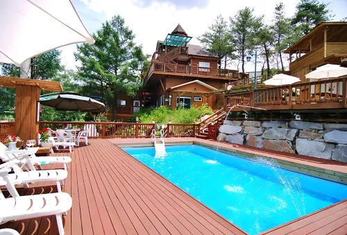Castel on the Hill Pension Hotels in Hoengseong-gun
