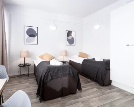 Forenom Serviced Apartments Rauma Kaivopuisto ラウマのホテル