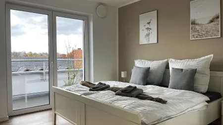 Modernes Apartment über Den Dächern Von Osnabrück Отели в г. Оснабрюк