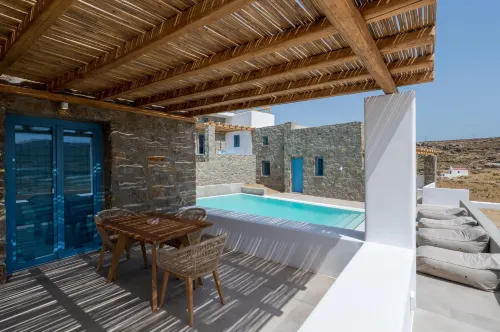 Anemela Villas & Suites Mykonos - غرفة مطلة على الجبل