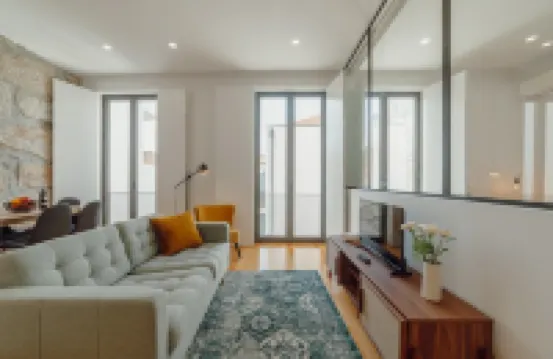 Oporto設計公寓陽光庭院E