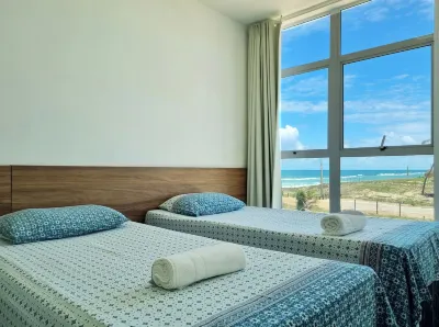 Areias do Mar | 2 Quartos, Vista Mar, Amplo Com Varanda A204