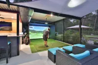 6 Bed 4 Bath Home Heated Pool Spa & Golf Simulator
