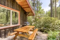 Dog-Friendly Riverfront Gem w/ a Private Hot Tub, Gas Fireplace, & Free WiFi Hotels in Mt Hood Village