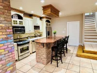 Charming 2-bedroom apartment with kitchen,fitness room, pool in brilliant Emmaus