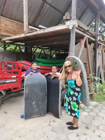 Room in Cabin - Rafting Hut by the River