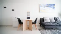 Minimalist with Beautiful View 2Br at Grand Sungkono Lagoon Apartment