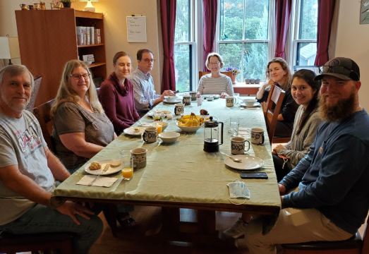 데이비스 스퀘어 인 아침 식사 공용 공간