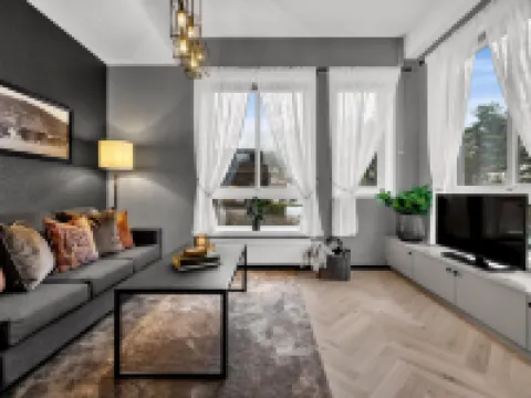 Origo Leilighetshotell โรงแรมในดรัมเมน