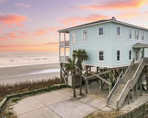 Poseidon by AvantStay on the Beach Two Ocean Facing Balconies Hot Tub Hotels in Folly Beach