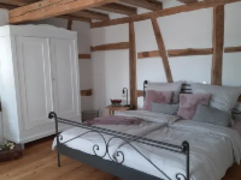 Modern vacation apartment "Tanzsaal" Living in a listed half-timbered house Hotéis em Sinsheim