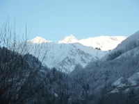 RENTAL NEW CHALET CAUTERETS 3 P 5 PEOPLE TOWN CENTER PARKING TERRACE