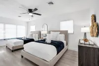 Villa Heated Pool, Arcade games 5 min Beach