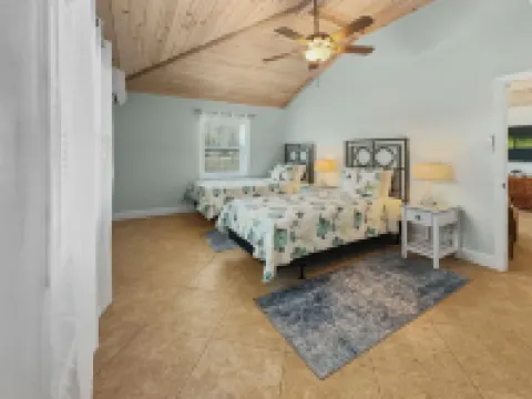 Golf Cart Included, Andros Villa, Treasure Cay, Bahamas, 100 yards from beach