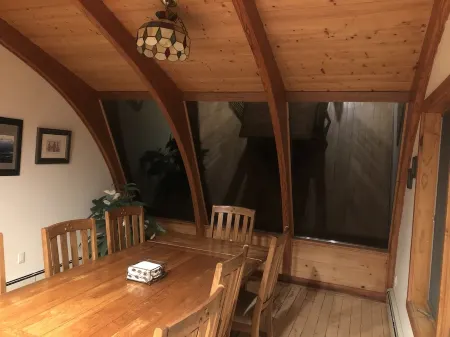 Great Adirondacks  retreat with five bedroomsHot tub,pool table.large open space