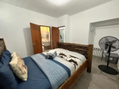 3-bedroom Beach Ranch house walking distance to Boqueron, AC, WiFi, private pool