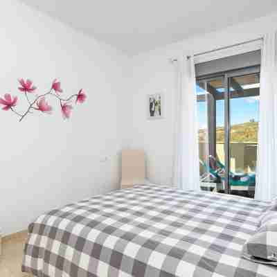 Penthouse with magnificent views of Gibraltar, south-southwest orientation. Rooms