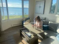 Wake up to the Sunrise in This Renovated Ocean-front Cottage!!