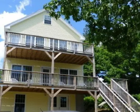 Maine Coast House with Spectacular Ocean Views and Beach for Swimming Hotels in South Bristol