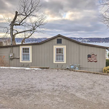 Lakefront Canandaigua Home w/ Grill, Fire Pit