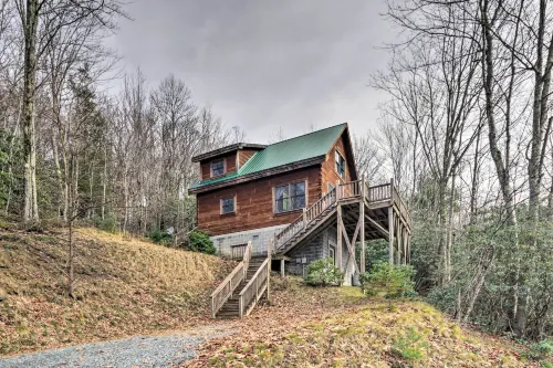 Beech Mountain Cabin w/ 180° Views: Near Hiking! - WiFi