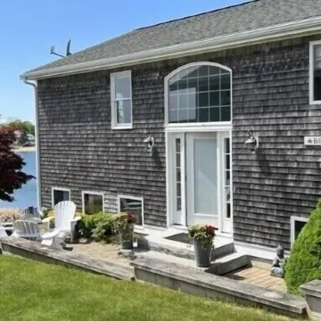 Waterfront Home with Spacious Deck and 4 Bedrooms