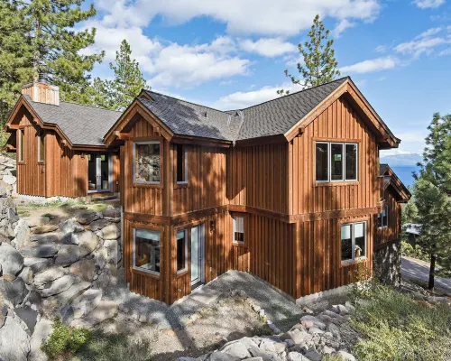 Luxury Mountain Chalet Deck w/ BBQ & Lake Views Hotels in Dollar Point