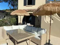 Villa corse /Porticcio/Piscine/Vue mer فنادق في بورتيشيو