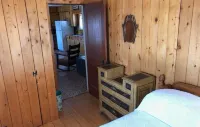 Charming cottage on Lake Willoughby w/ sun porch, private deck and dock.