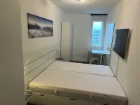 Sunny balcony with sea view directly on the beach