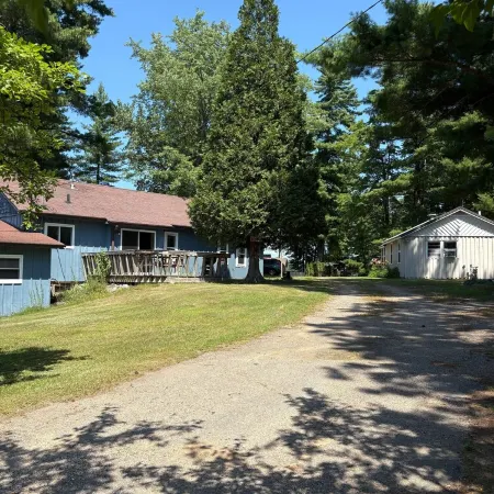 Cozy 1950s Cottage on Range Line Lake – Private Waterfront on Three Lakes Chain