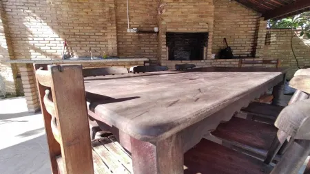 Complete house with swimming pool and steam sauna on one of the most beautiful beaches in Brazil.