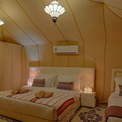 Room in Bungalow - Saharian Luxury Camp Hotels near Sunrise Sahara Camp
