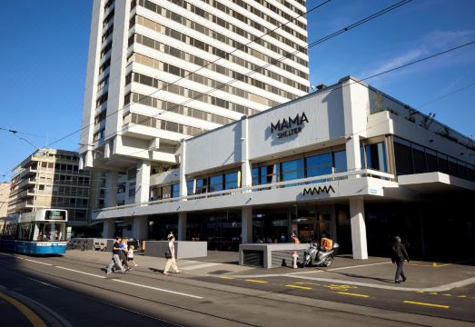 현대적인 호텔 내부