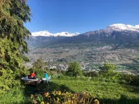 Apartment with balcony in Veysonnaz