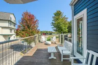 The Blue Oasis is located in the heart of downtown South Haven with water views.