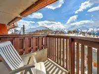 Apartment in Alpe d'Huez with Mountain Views