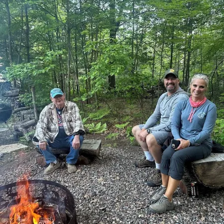 Charming 2-bedroom cabin with WiFi, AC in wonderful Hayward Wisconsin