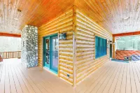 允許攜帶狗狗的兩卧室小屋，帶顆粒爐、洗衣機和烘乾機 - Wi-Fi