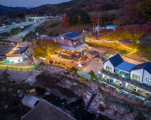 Gunwi Palgongsan Gagopa & Big Rock Pension 把渓寺周辺のホテル