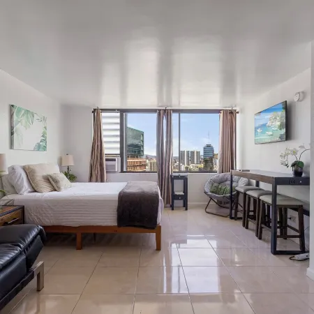 Skyline Island Stay-2 Adjoining Studios