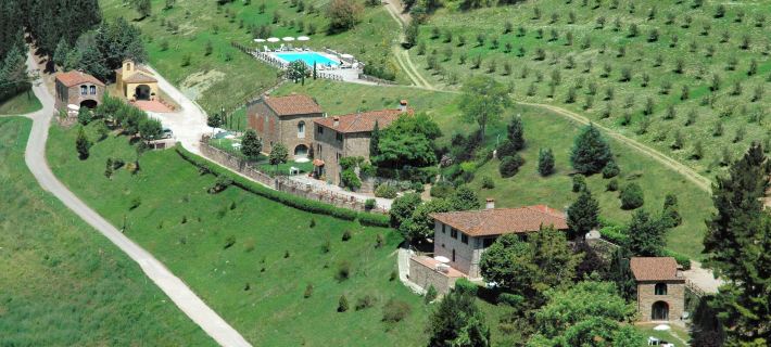 Serene Farmhouse in Dicomano with Swimming Pool Hotels in Dicomano