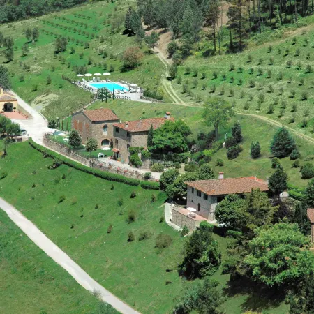 Serene Farmhouse in Dicomano with Swimming Pool