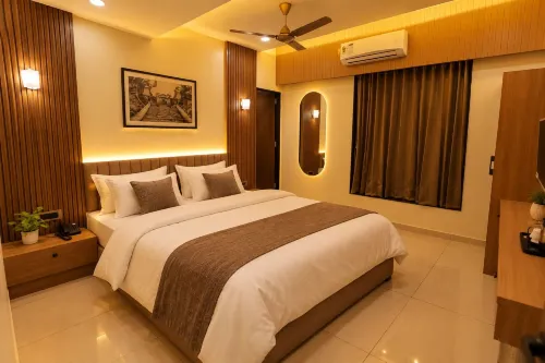 Hotel 9 Square Rajkot - Near Synergy Hospital - 2-Star