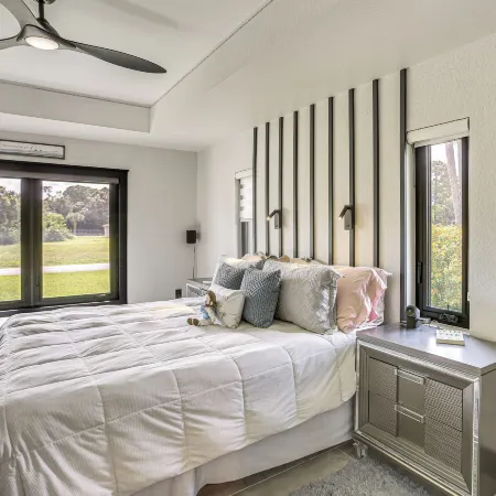 Outdoor Oasis! Luxe Waterfront Gem in Lehigh Acres