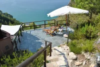Romantic Cove Sea View Villa 7 km Far from Sperlonga