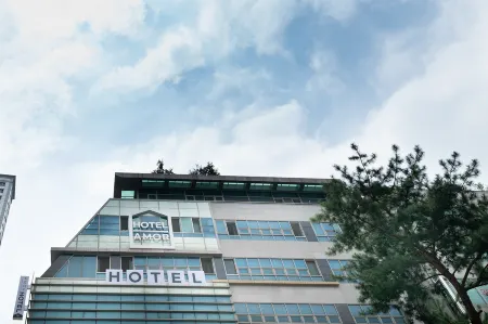 Dongtan Hotel Amor Отели рядом со станцией Byeongjeom Station