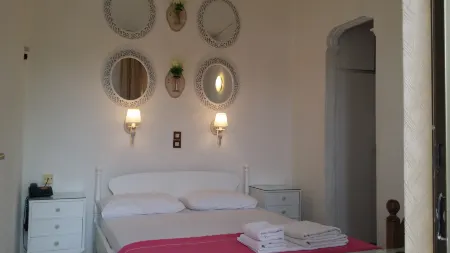 Twin Room in Front of Agia Marina Beach