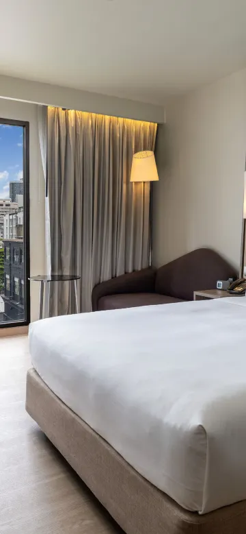 ห้องสแตนดาร์ดเตียงควีนไซส์ วิวถนนนานา